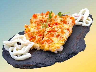 Суши-Пицца Фьюжн с Кальмаром